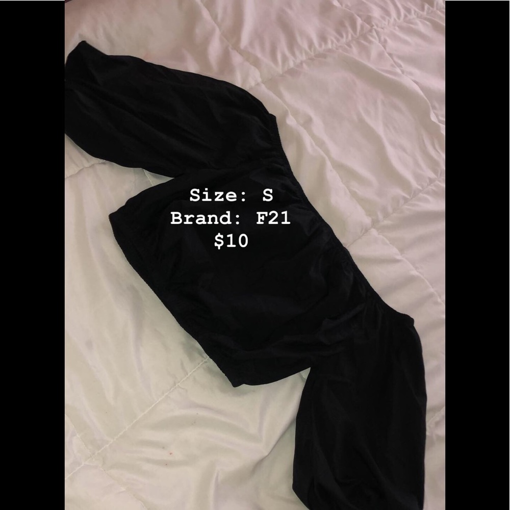 off the shoulder crop top